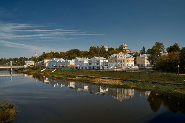В городе Торжок Тверской области идет ремонт очистных сооружений