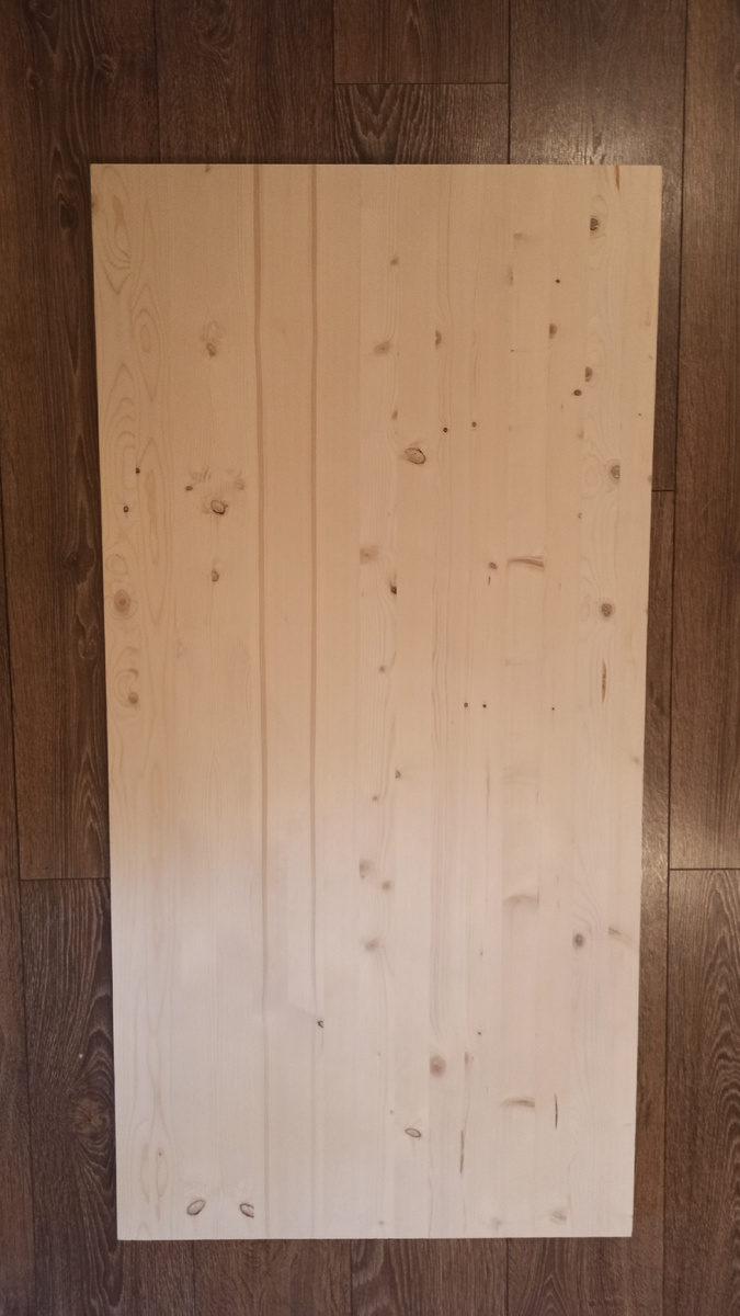 фото автора, столешница из сосны