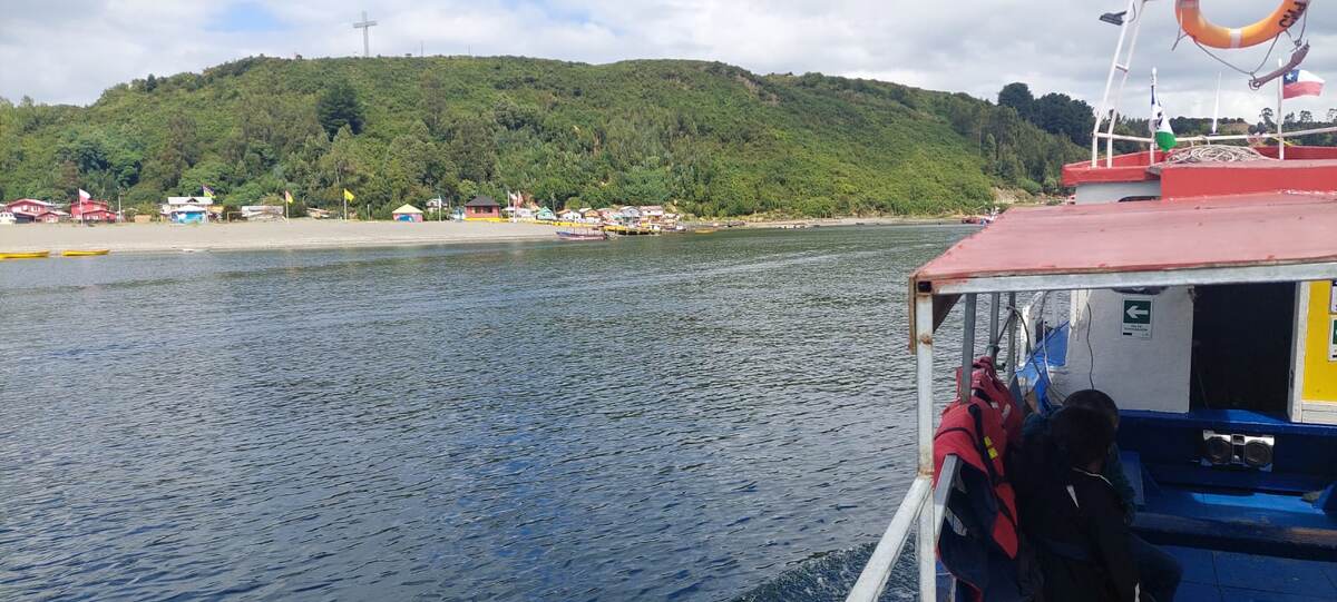 Пейзажи юга Чили, морская прогулка по океану. Фото брата Марко Сесара