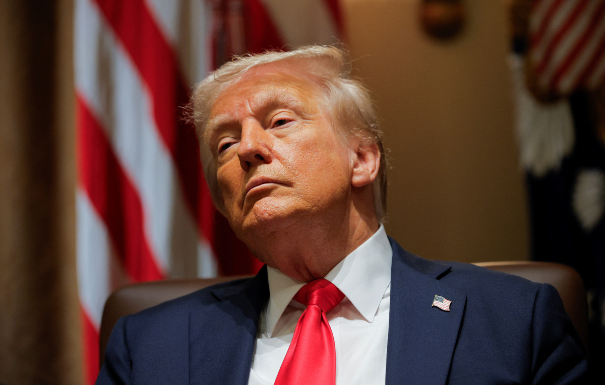    Президент США Дональд Трамп  REUTERS/Brian Snyder