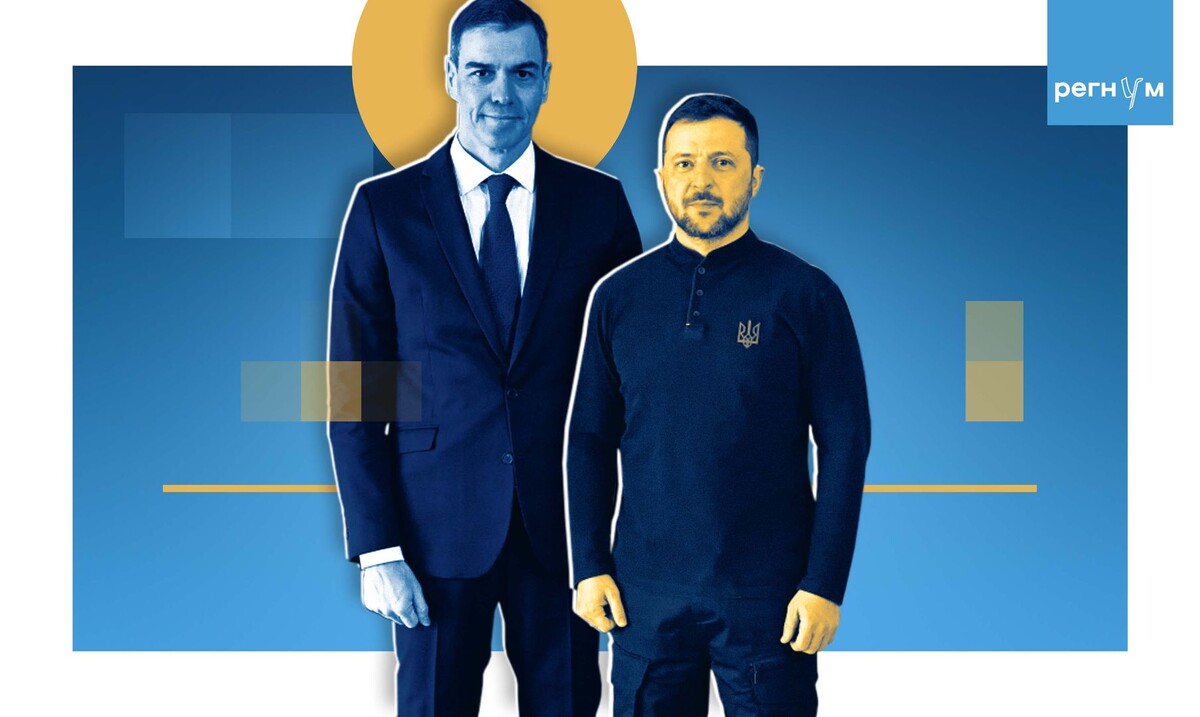    Глава киевского режима Владимир Зеленский и премьер-министр Испании Педро Санчес / Источник: Иван Шилов (с) ИА Регнум