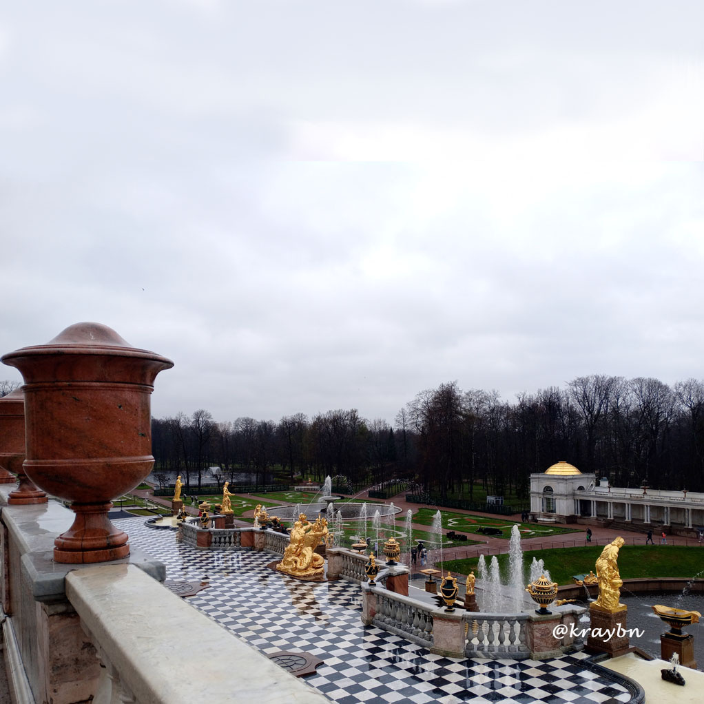 Большой каскад Петергофа
