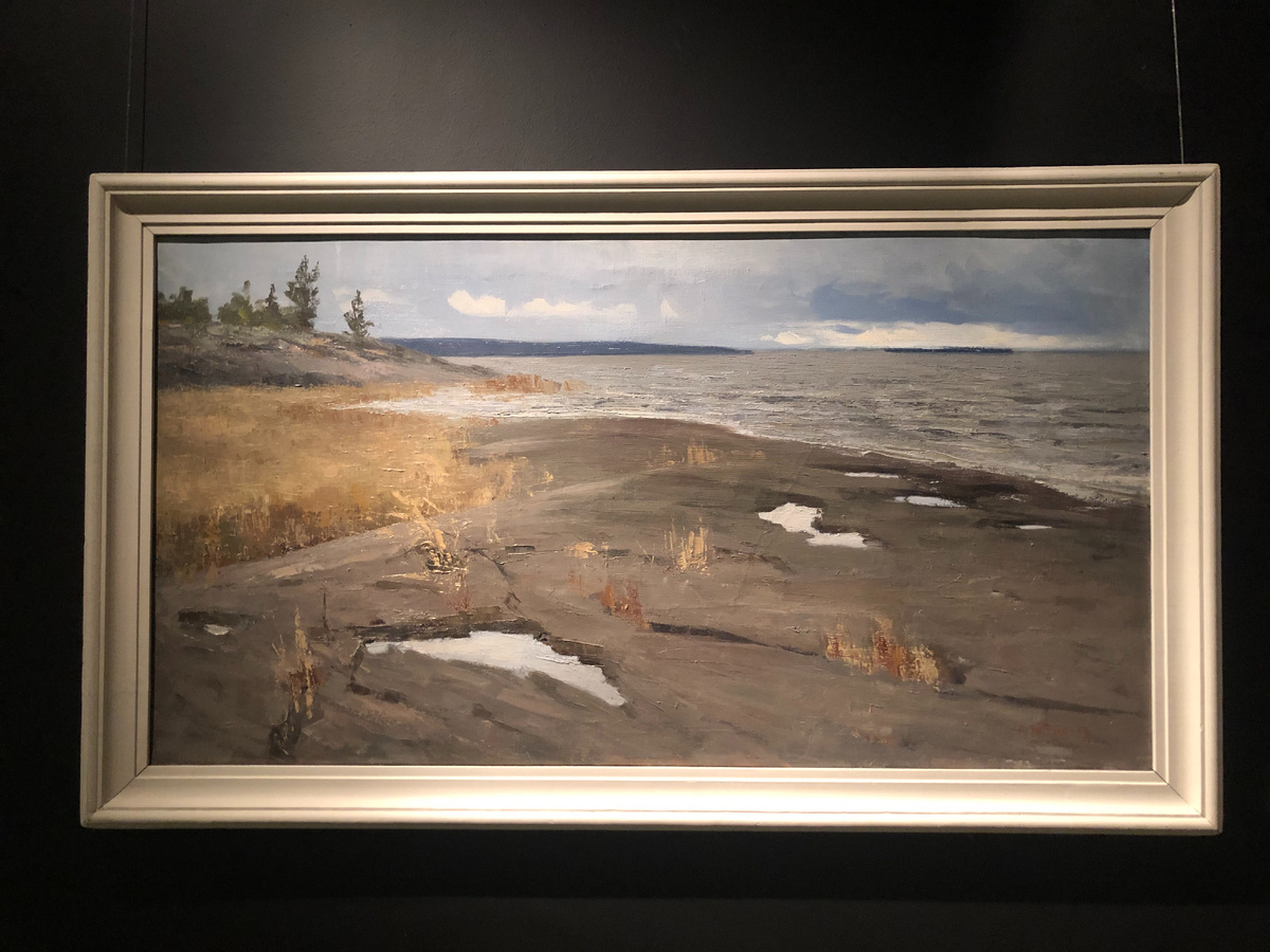 С.Х. Юнтунен. Онего. Скалистый берег (1959)