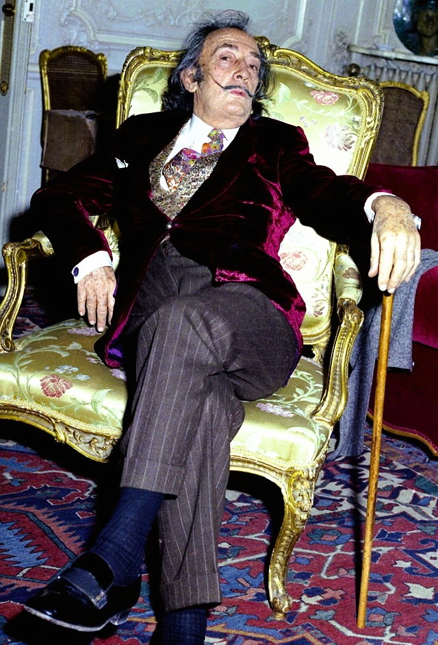 Дали в старости. из свободных источников