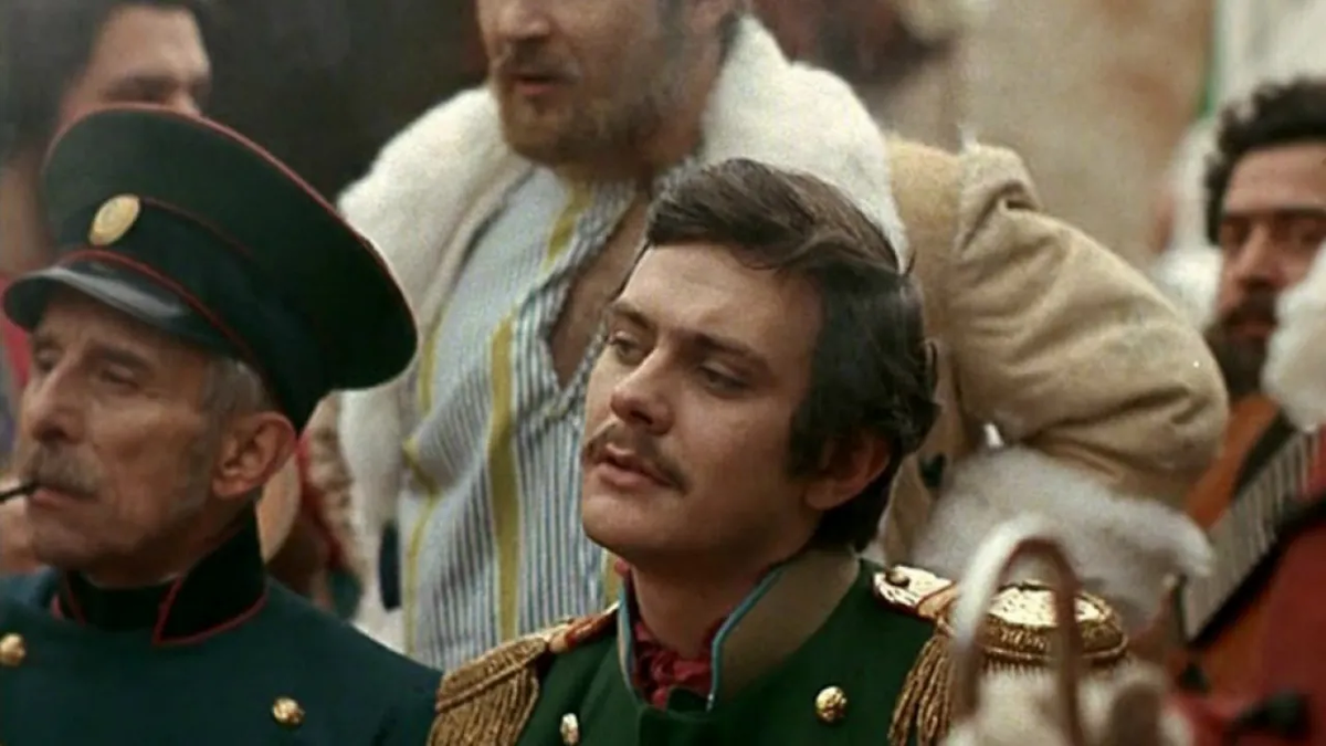 Никита Михалков в роли князя Нелидова (вымышленный персонаж) в фильме "Дворянское гнездо" (1969)