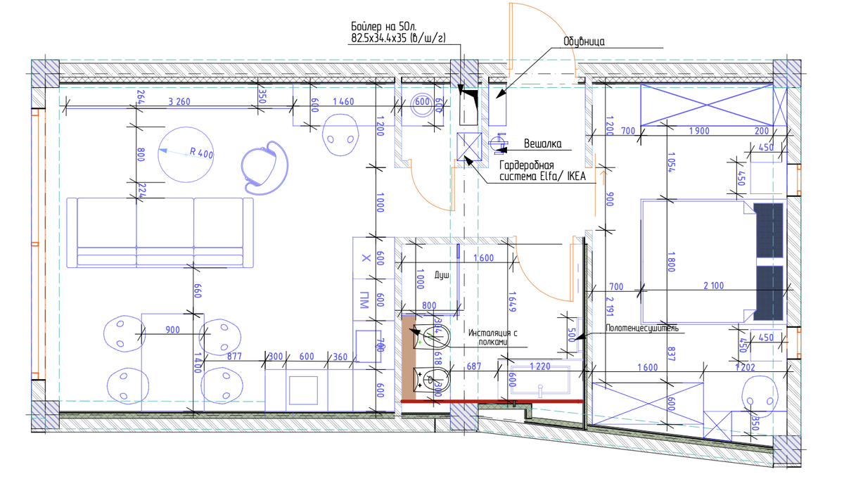 Планировочное решение