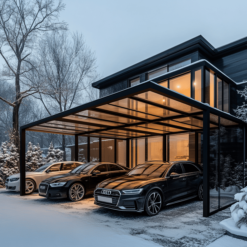    Преобразите свой двор с надежными и стильными поликарбонатными навесами от ZMK-Zenit в Уфе! ZMK-ZENIT