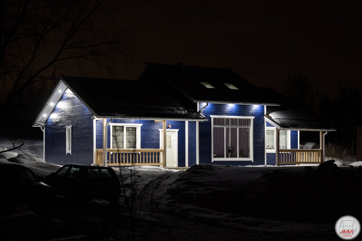 одноэтажный дом в Гостилицах, 2018 год