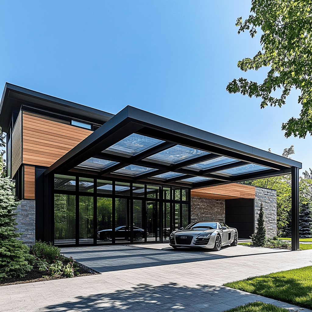    Навесы из поликарбоната: Создайте идеальное пространство для отдыха с ZMK-Zenit в Уфе! ZMK-ZENIT