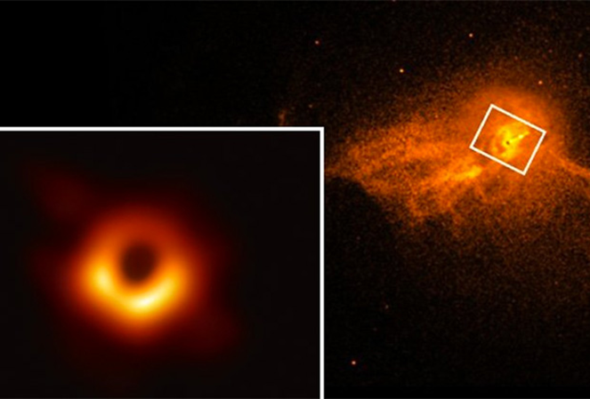 Свершилось! 10 апреля 2019 г. мир впервые увидел аккреционный диск чёрной дыры на фотографии.