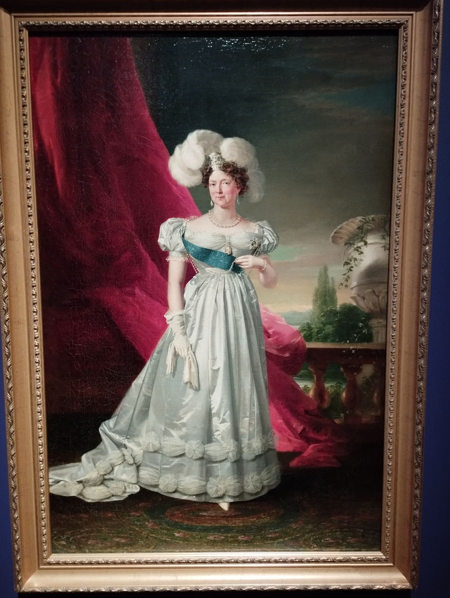 Джордж Доу, "Портрет императрицы Марии Федоровны", вторая половина 1820-х годов (ФОТО АВТОРА)