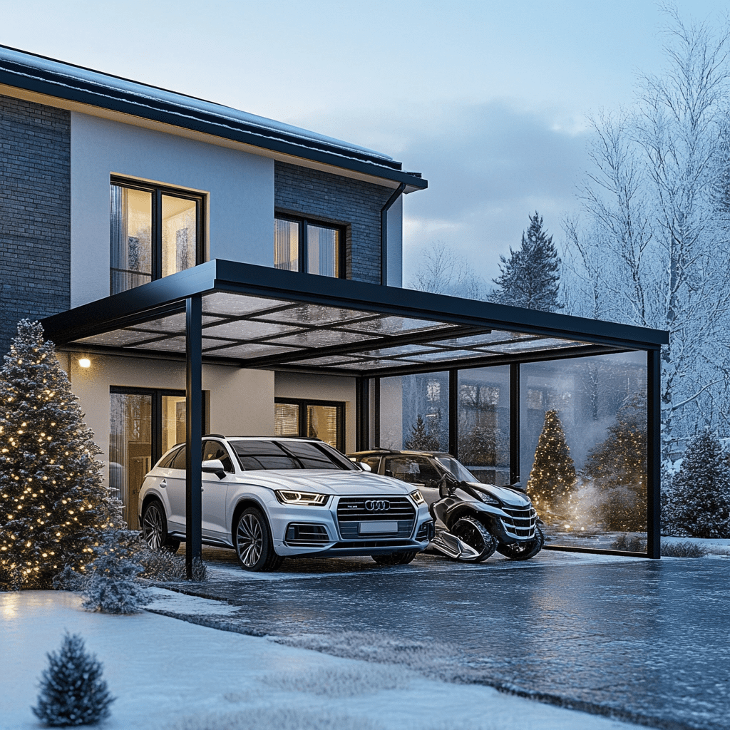    Почему поликарбонат — идеальный выбор для навесов от компании ZMK-Zenit в Уфе? ZMK-ZENIT