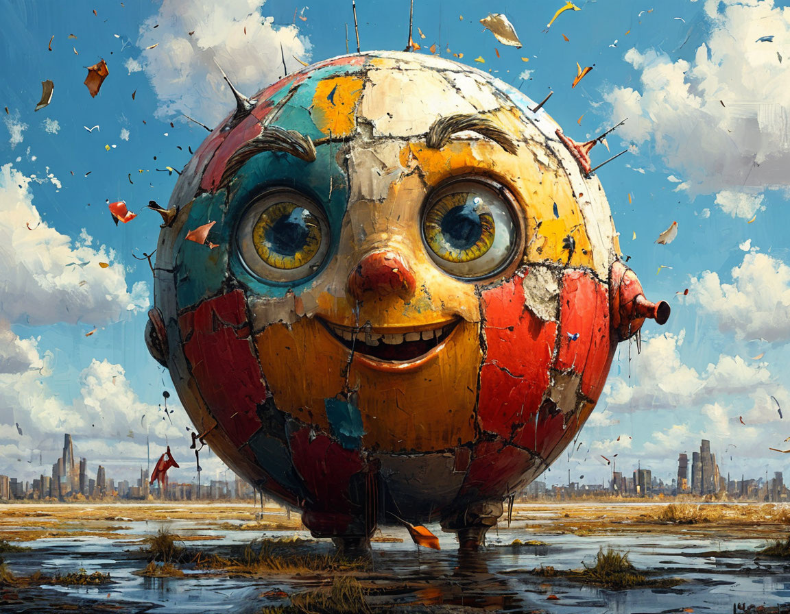 Вот так видит День оптимиста нейросеть Шедеврум )