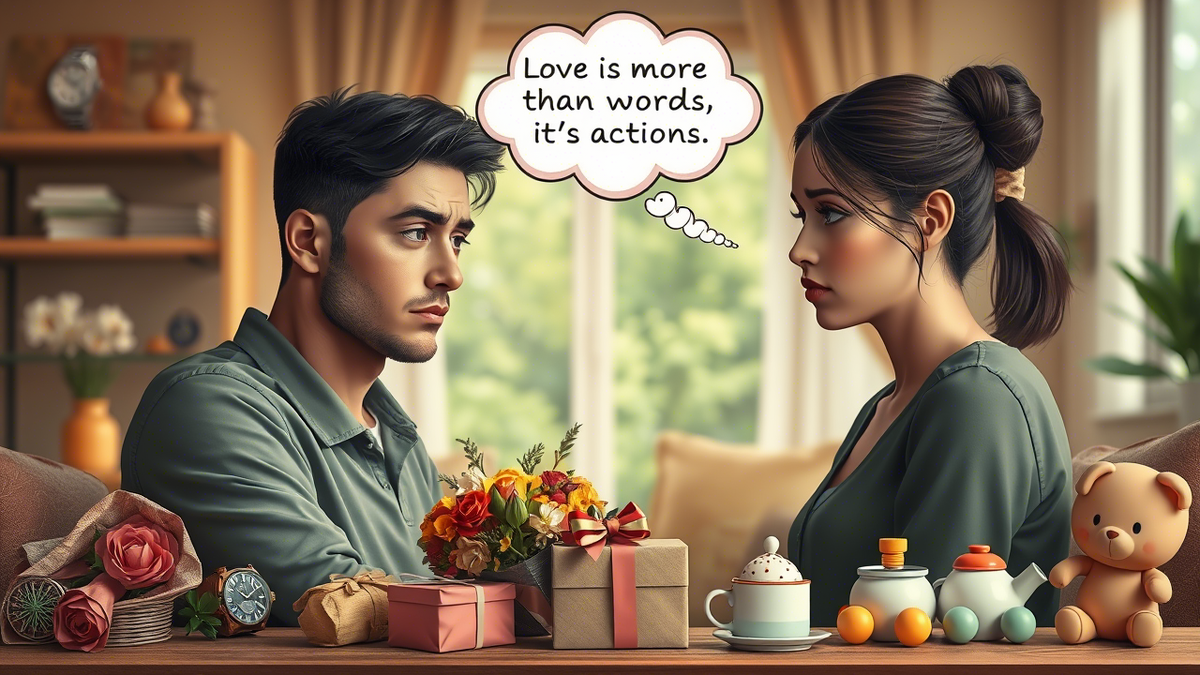 Любовь — это не только слова, но и действия
