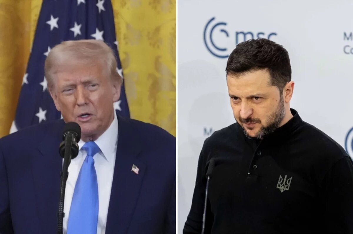    Дональд Трамп и Владимир Зеленский.