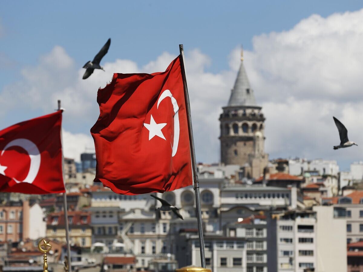    Турецкие флаги в Стамбуле© AP Photo / Lefteris Pitarakis