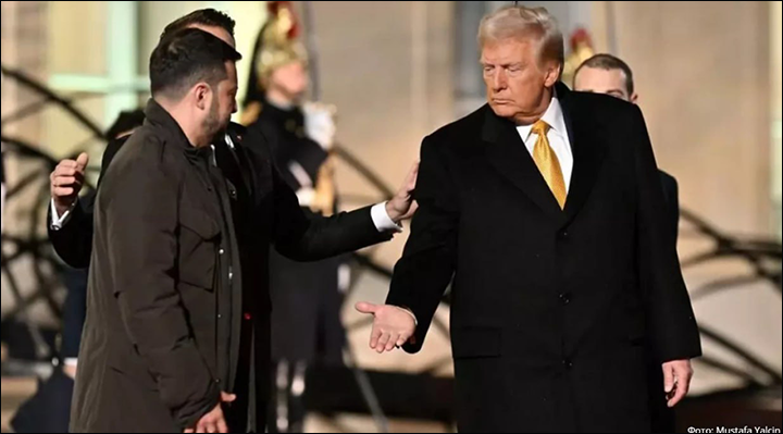    Трамп крайне "разочарован" Зеленским. Скрин: издание smartnews.kz