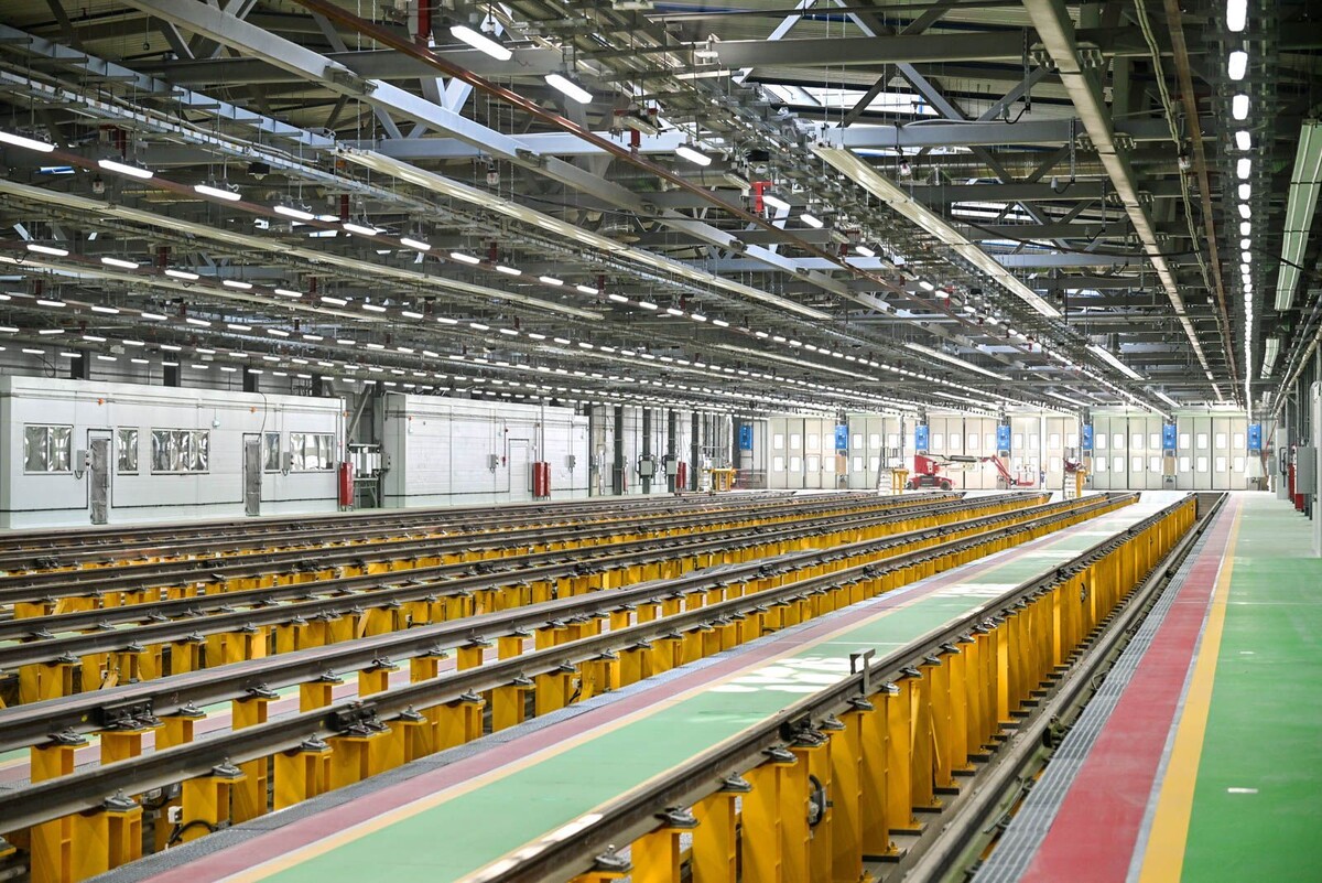    В Братееве строят крупнейший комплекс для обслуживания поездов метро