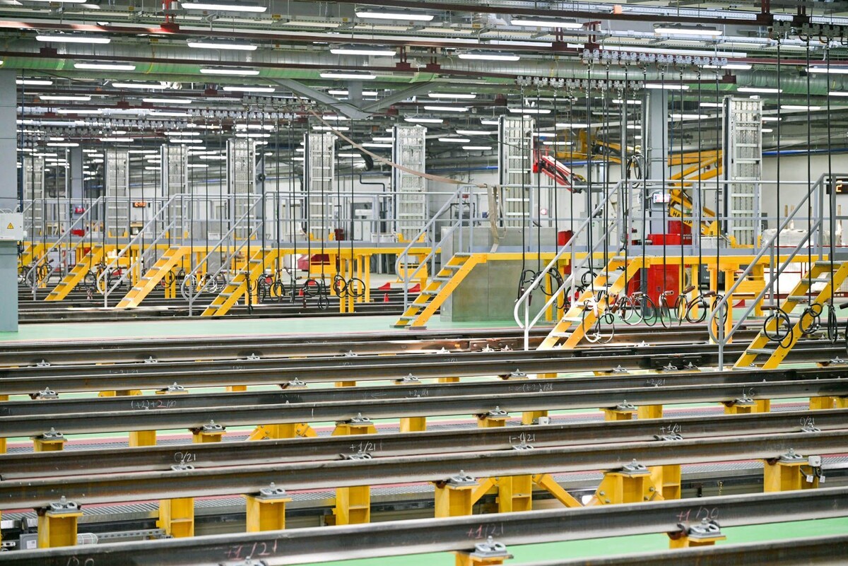    В Братееве строят крупнейший комплекс для обслуживания поездов метро