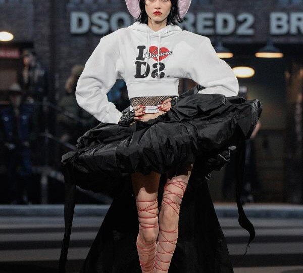 Это не кошек мучают, это мы от восторга верещим! (Смотрим показ DSQUARED2 на Неделе моды в Милане)