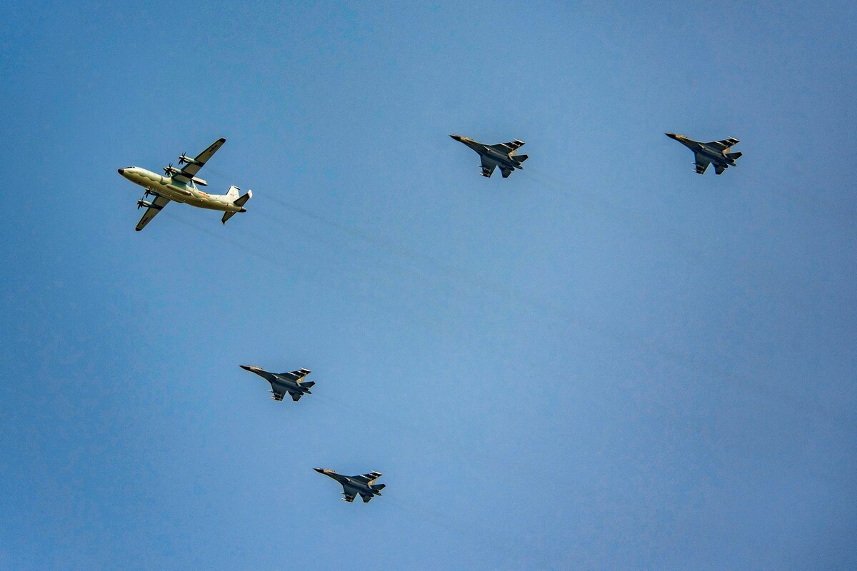    Самолёты ВВС Китая / Источник: (cc) N509FZ