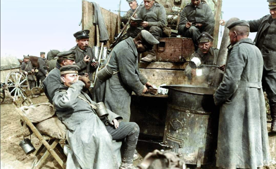 Германская полевая кухня, 1918 г.