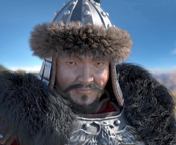 Вольная аллегория облика Чингисхана