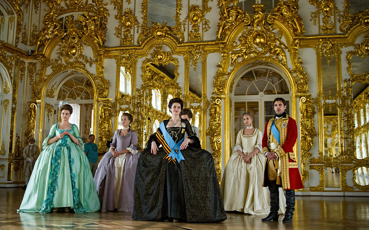 кадр из сериала, Екатерина, граф Орлов, по праву руку Софья Степановна