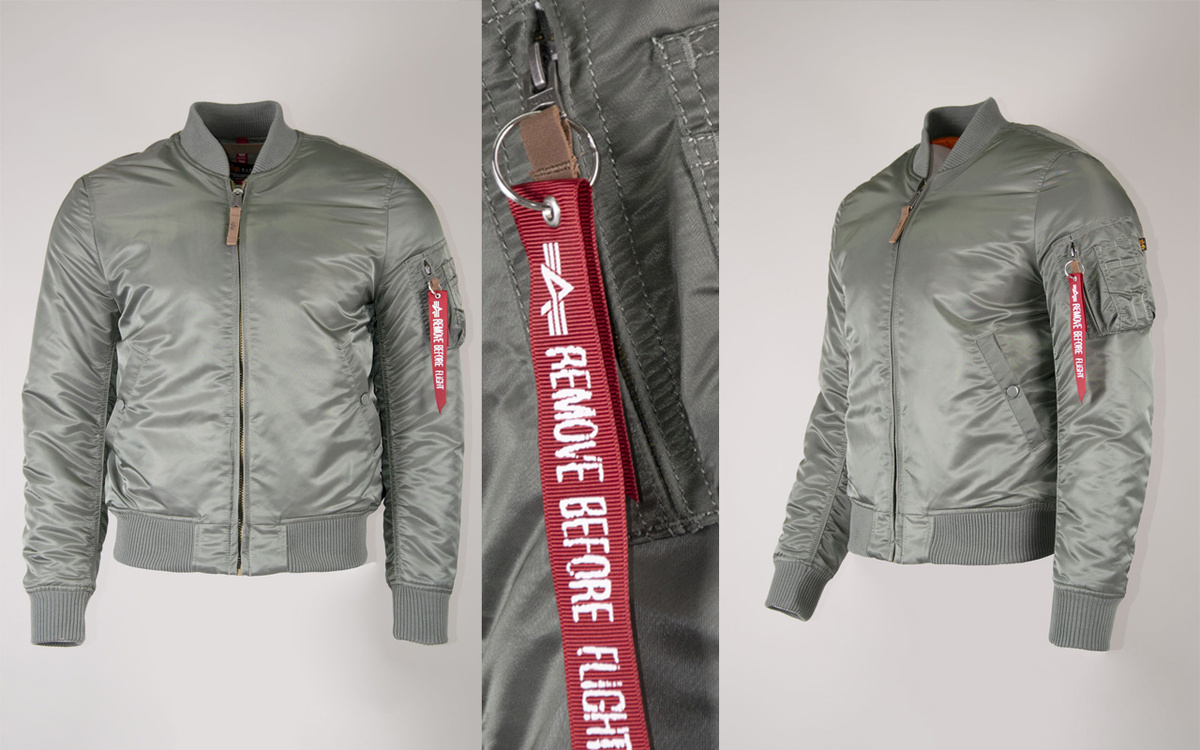 Мужской бомбер Alpha Industries VF-59 и Slim-fit - приталенные элегантные бомберы без мешковатого кроя