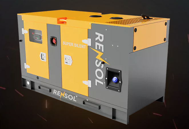 Электростанция Rensol в шумозащитном кожухе