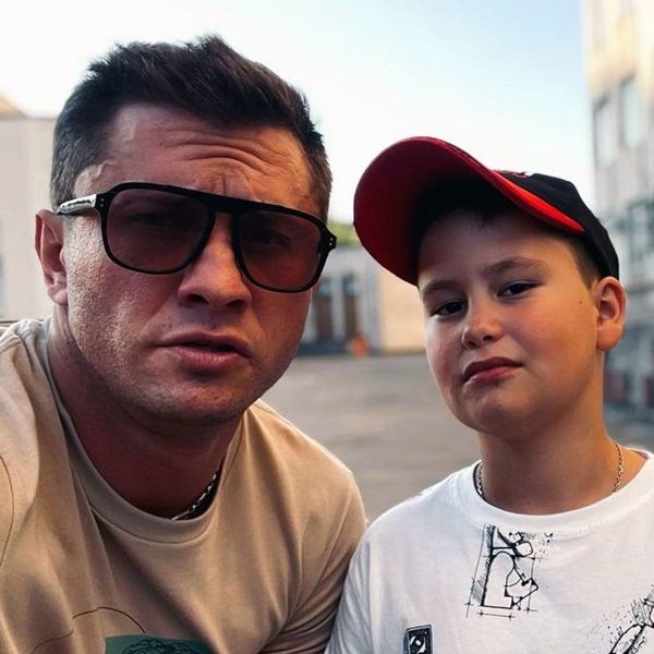    Прилучный с сыном, фото: дзен.ру