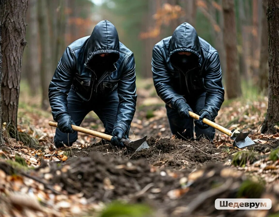 Копают могилу