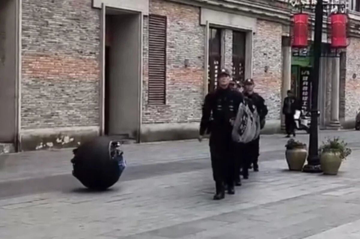    GT: в КНР разработан сферический патрульный робот