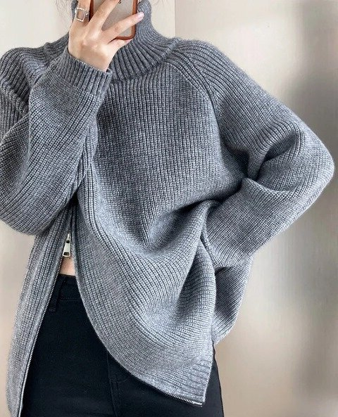 свитер оверсайз