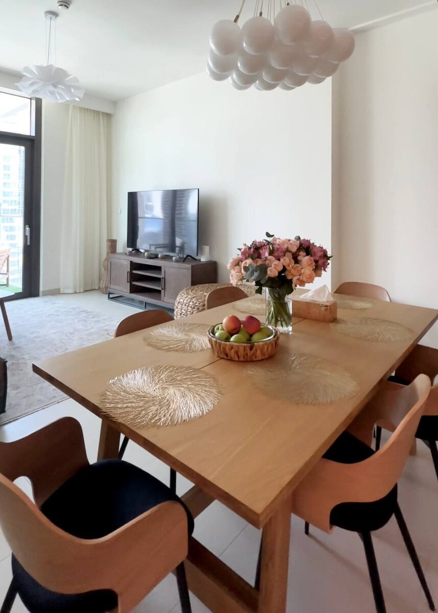 Для создания интерьера выбран скандинавский стиль с элементами бохо