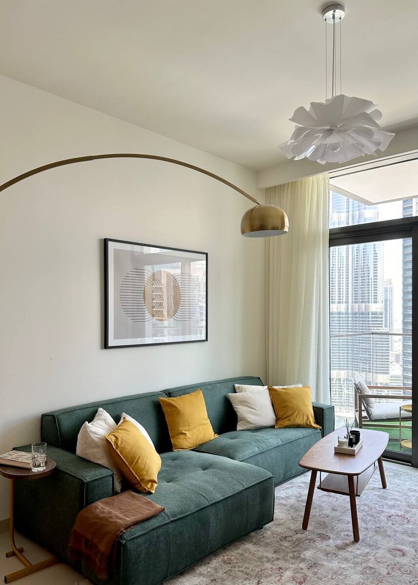 Квартира в комплексе Burj Crown, проект Furni