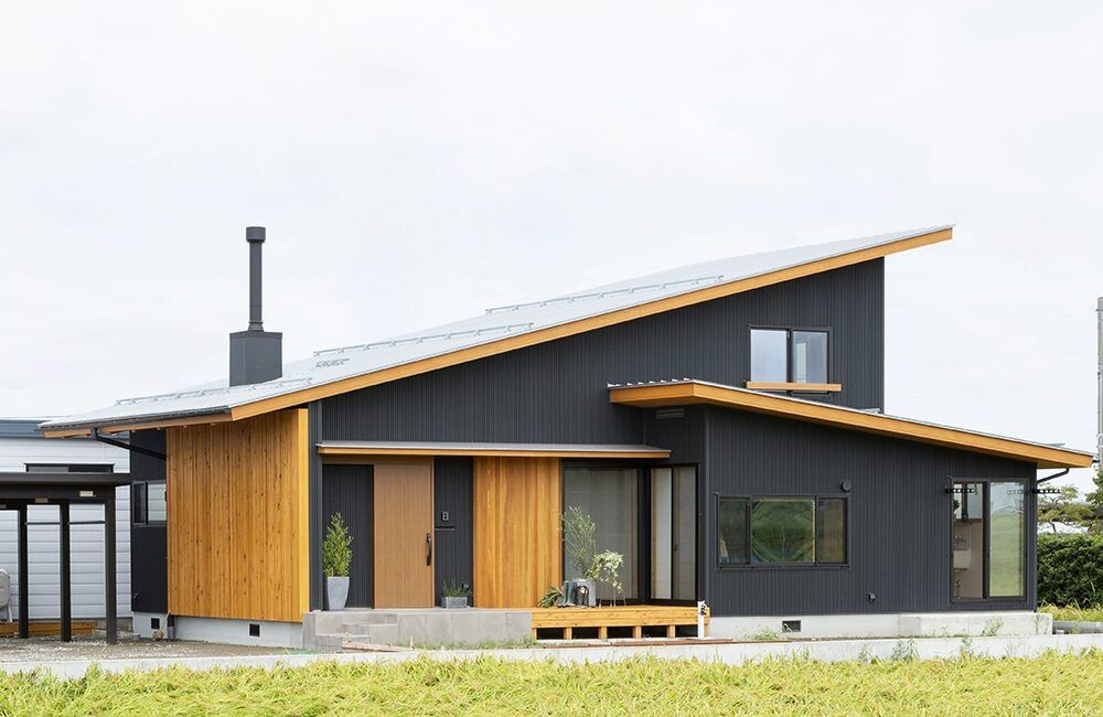 Дом в скандинавском стиле. 