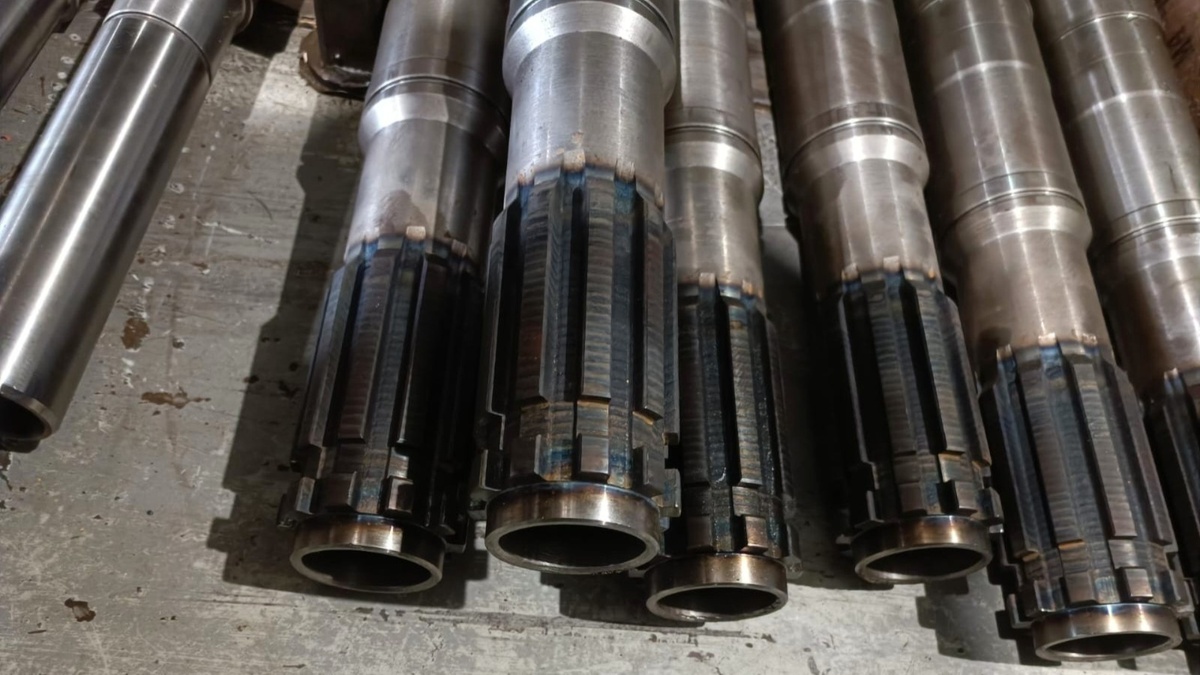 Шпиндель вращателя 2Д-06.007 под "толстый вал"