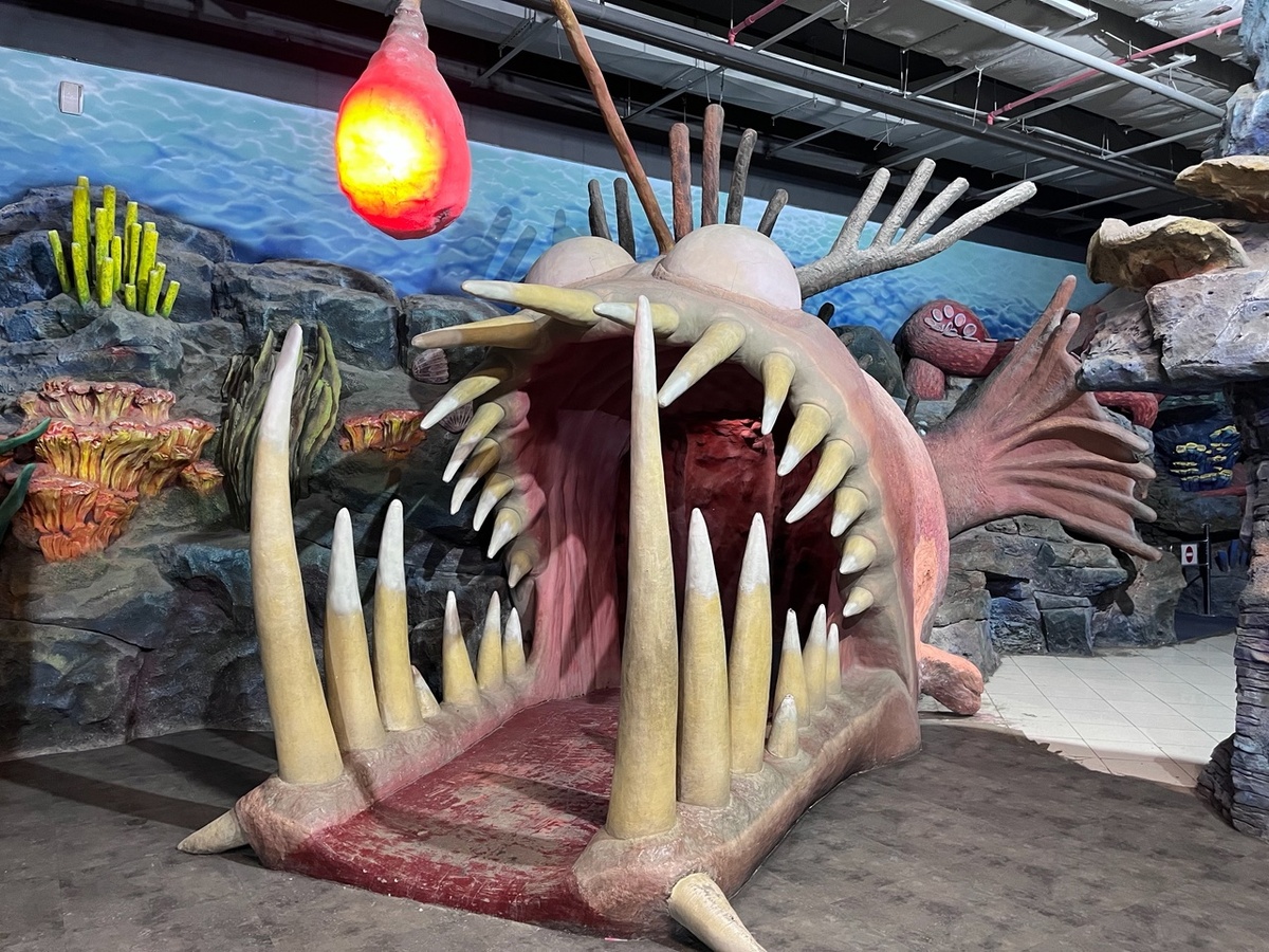 вход в океанариум