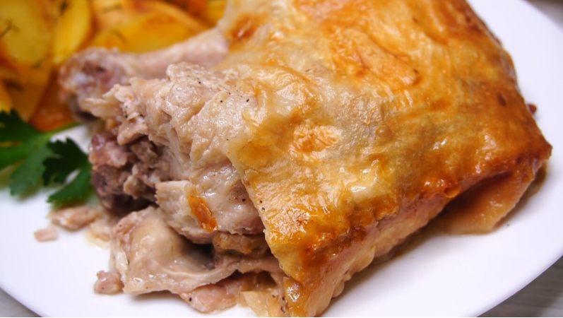 Обед, который разлетается на ура, а готовится на раз, два: Куриные окорочка в лаваше