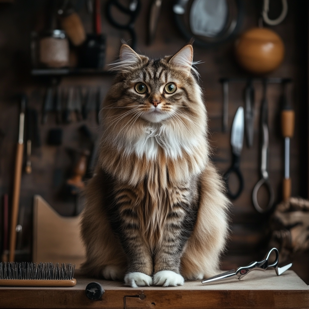 - Иногда меня стригут, бывает такое!