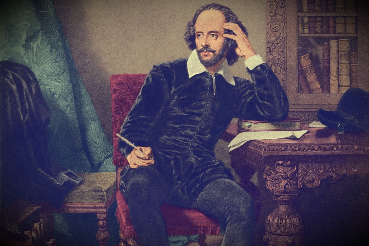 Уильям Шекспир. Изображение взято с Яндекс картинок.