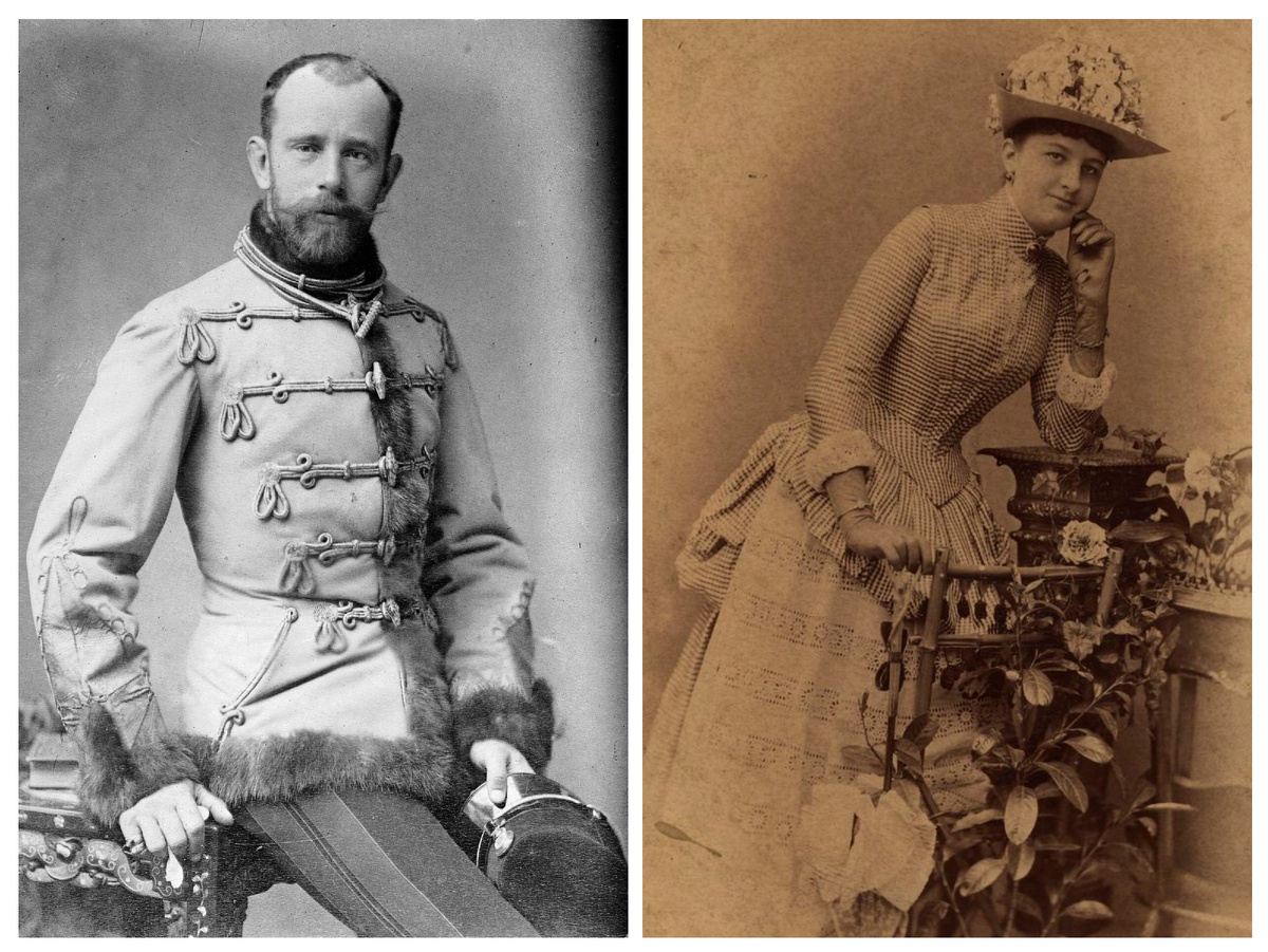 Кронпринц Рудольф и Мицци Каспар 