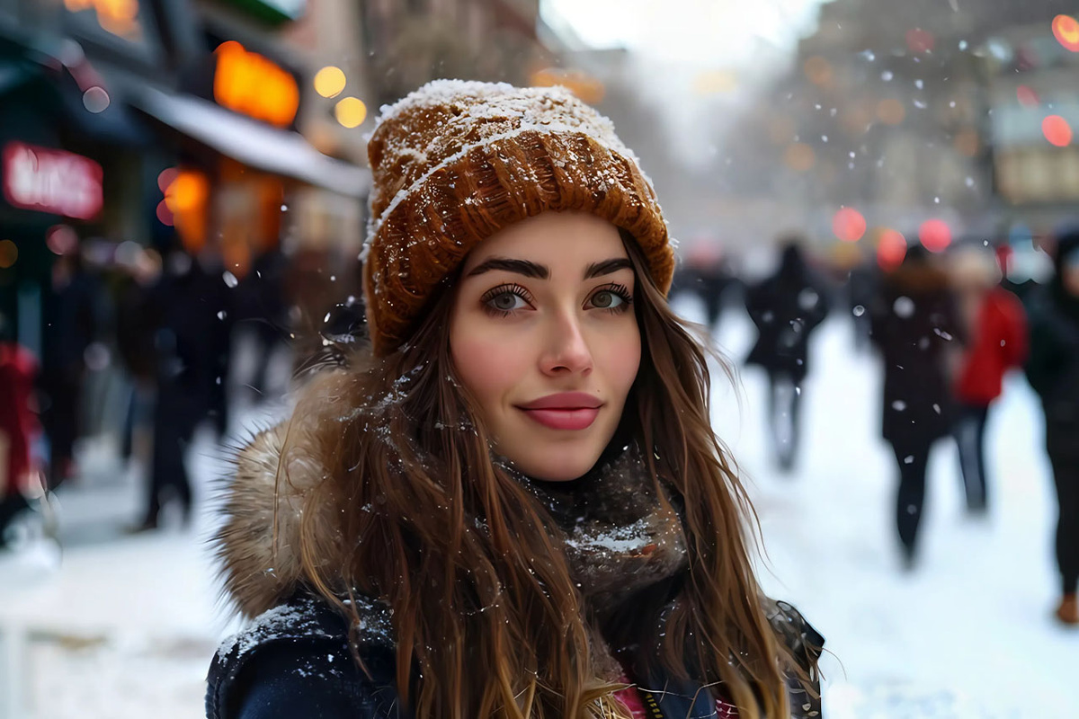 В Петербурге ожидается мокрый снег.  Фото: Изображение сгенерировано нейросетью Kandinsky 3.1