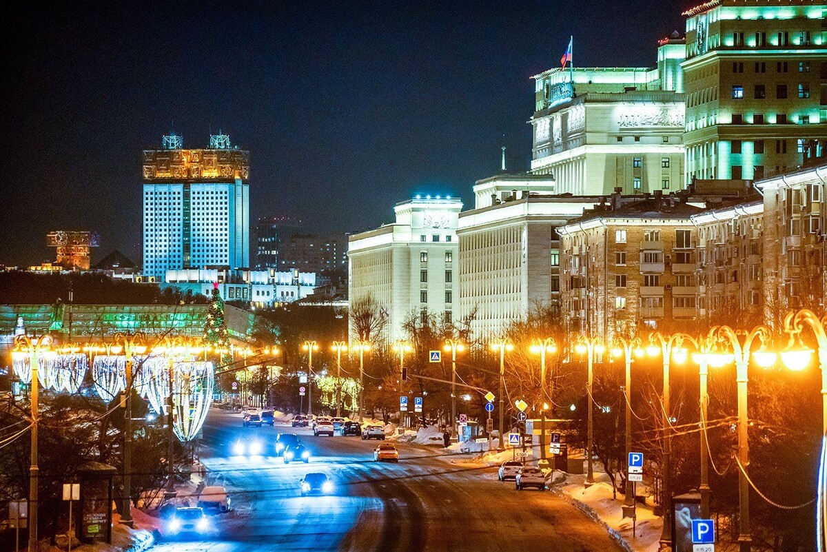    Москва – в тройке лидеров по уровню освещенности среди городов мира