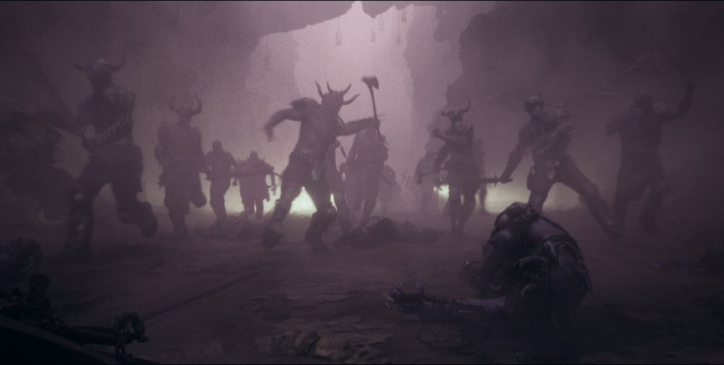 С какими-то пешеходными и моторизованными культистами местных Пустошей