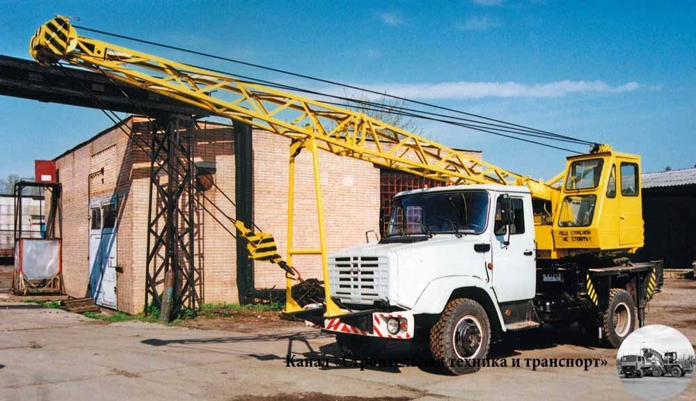 Клинцовский кран КС-2561К-1 на шасси ЗиЛ-433362