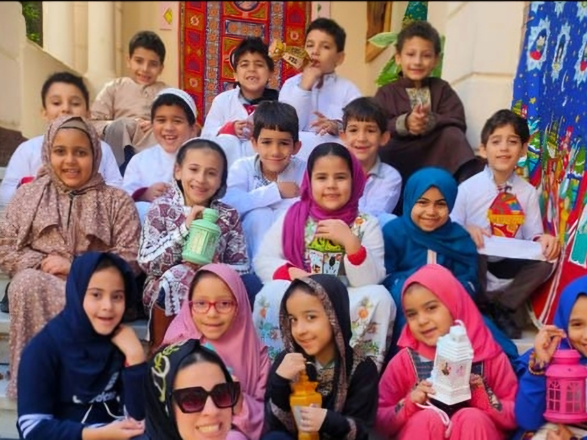 В египетской школе отмечают приближение Рамадана