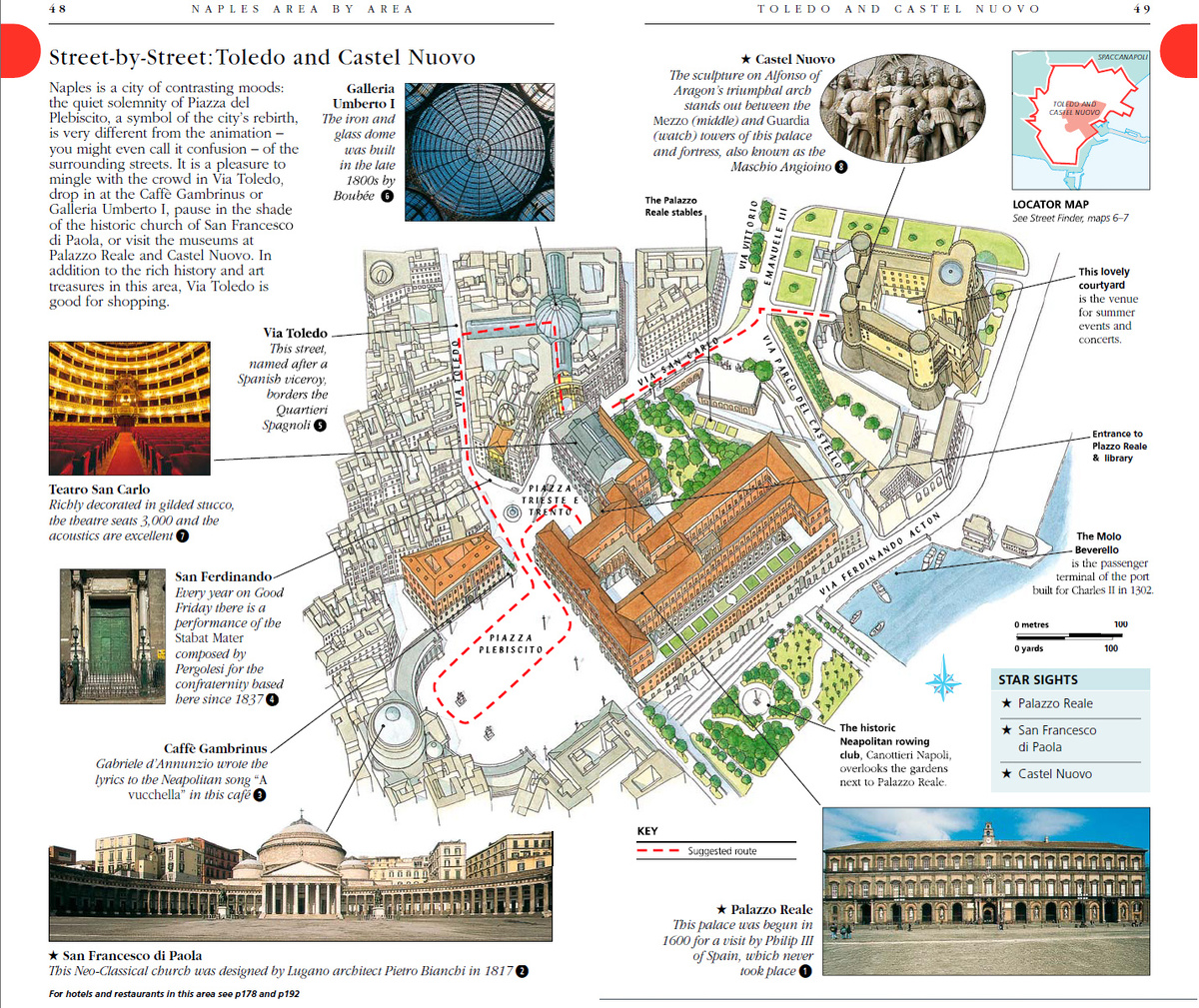 План района из путеводителя Дорлинг Киндерсли