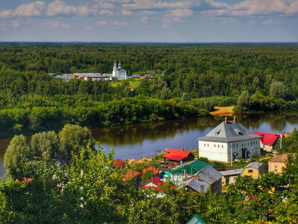 Гороховец, Знаменский Красногривский монастырь